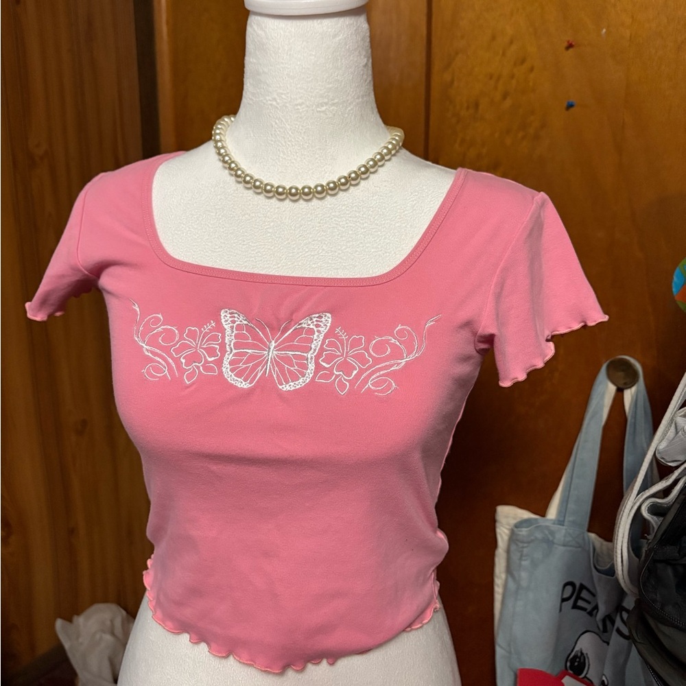 dELiA*s Soft Pink Tee